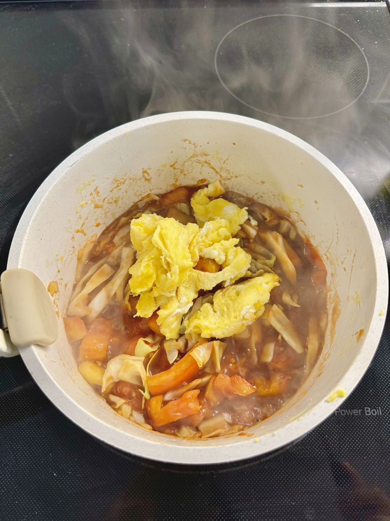 15 分鐘食譜——番茄蛋麵 — 步驟 7