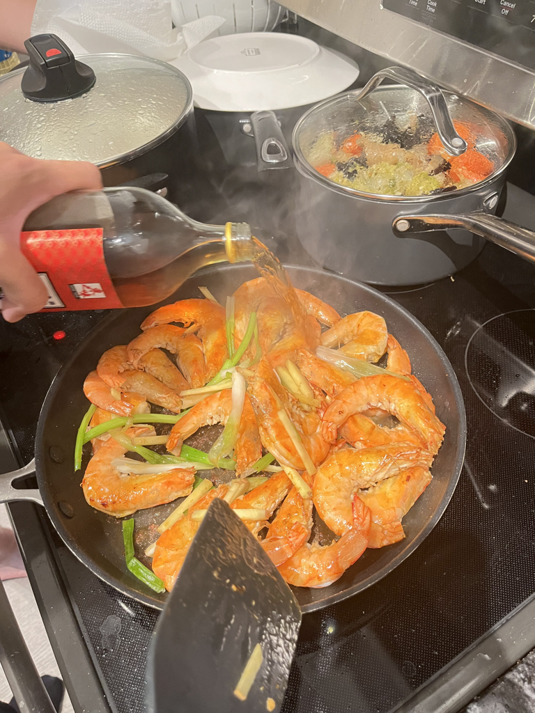 油燜大蝦 (Braised Shrimps in Oil) — 步驟 8