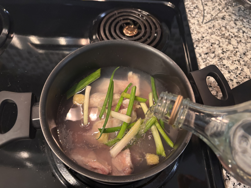 台式料理三杯雞 — 步驟 1