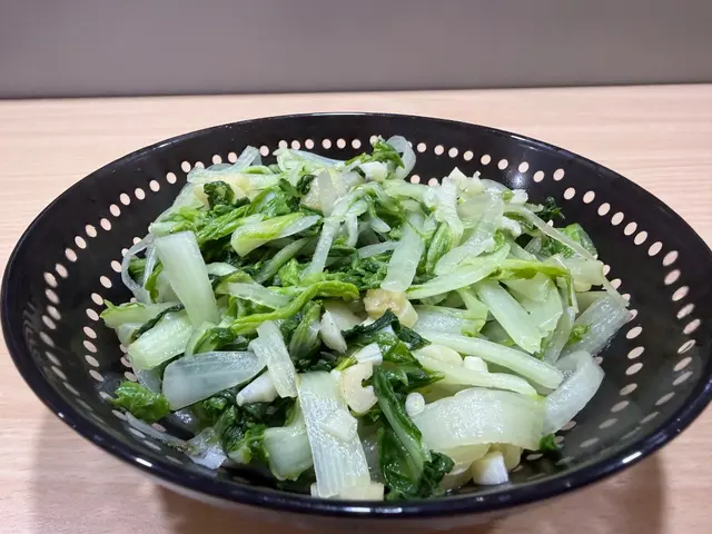 蒜炒小白菜 — $<T k="steps" /> 8