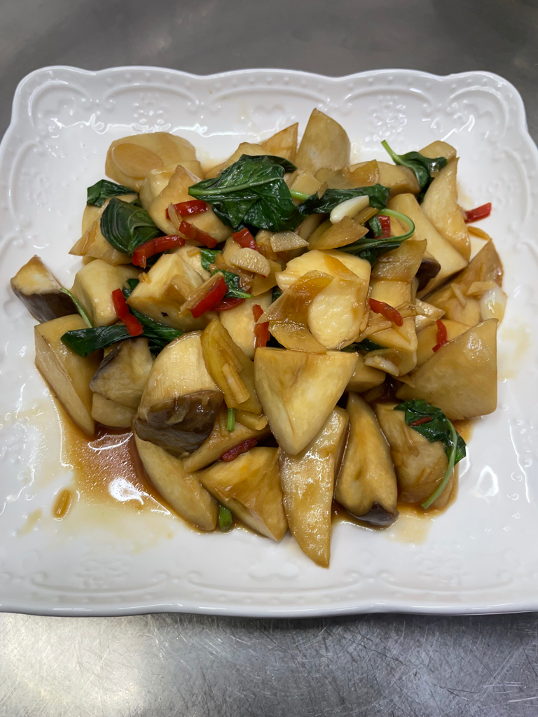 三杯杏鮑菇|台式