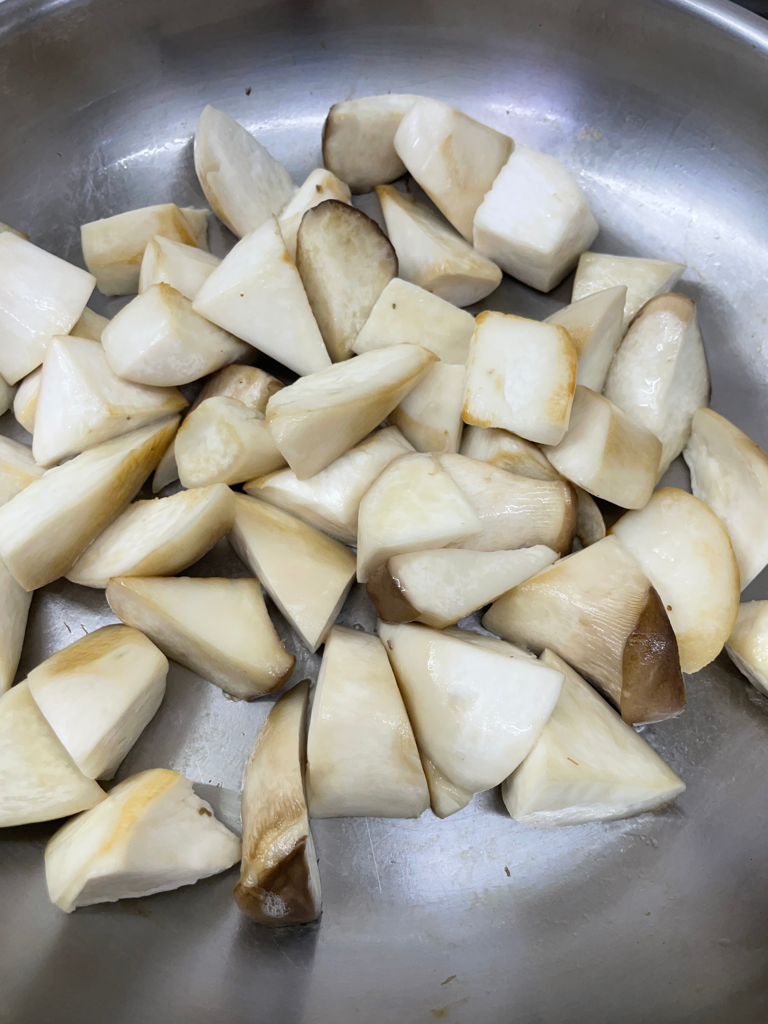 三杯杏鮑菇 — 步驟 2