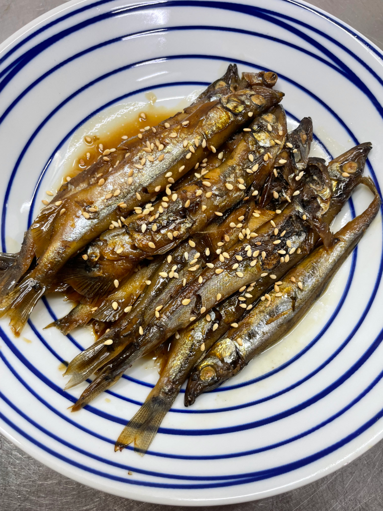 照燒柳葉魚