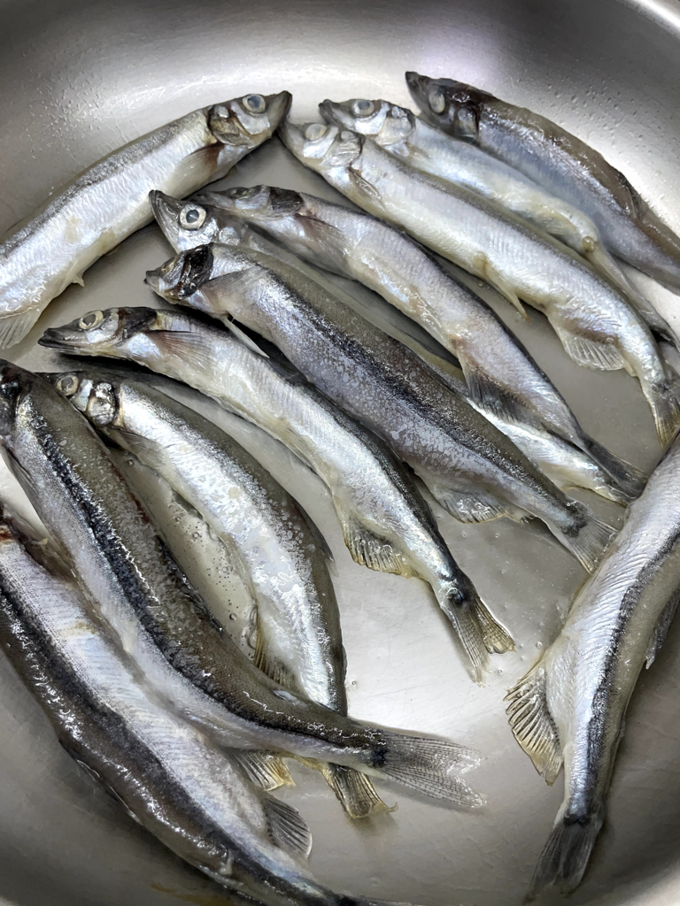 照燒柳葉魚 — 步驟 2