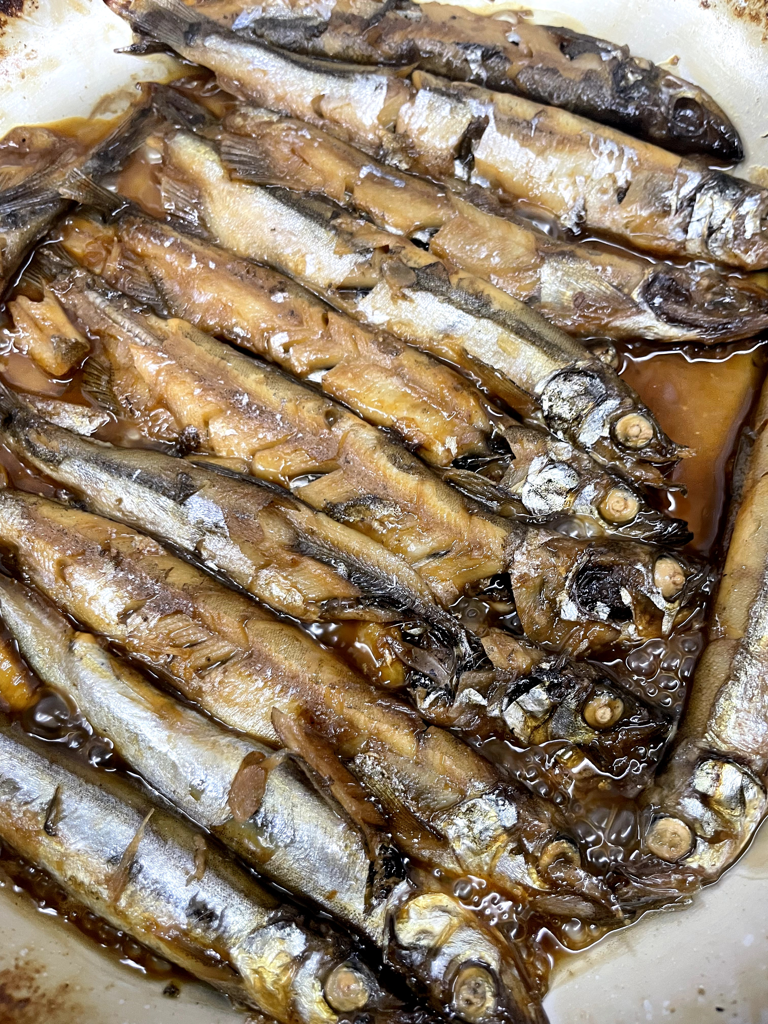 照燒柳葉魚 — 步驟 4