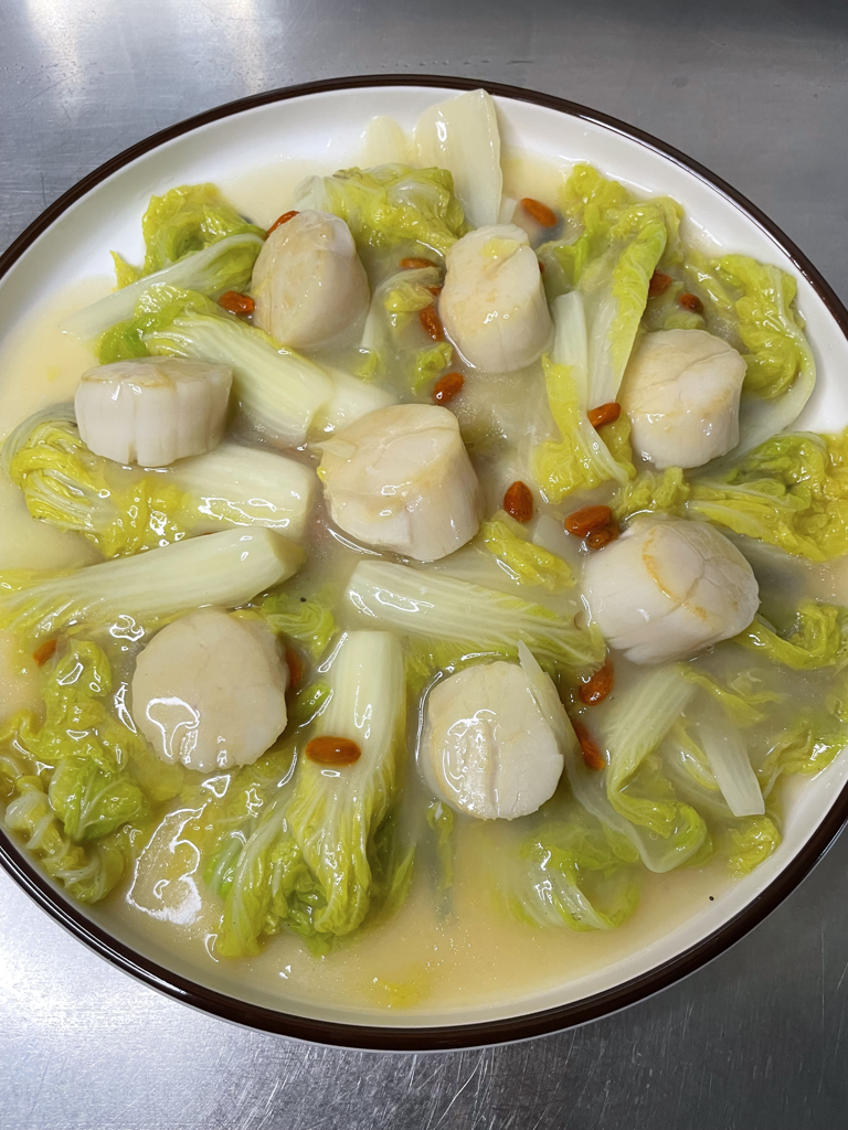 干貝燴娃娃菜