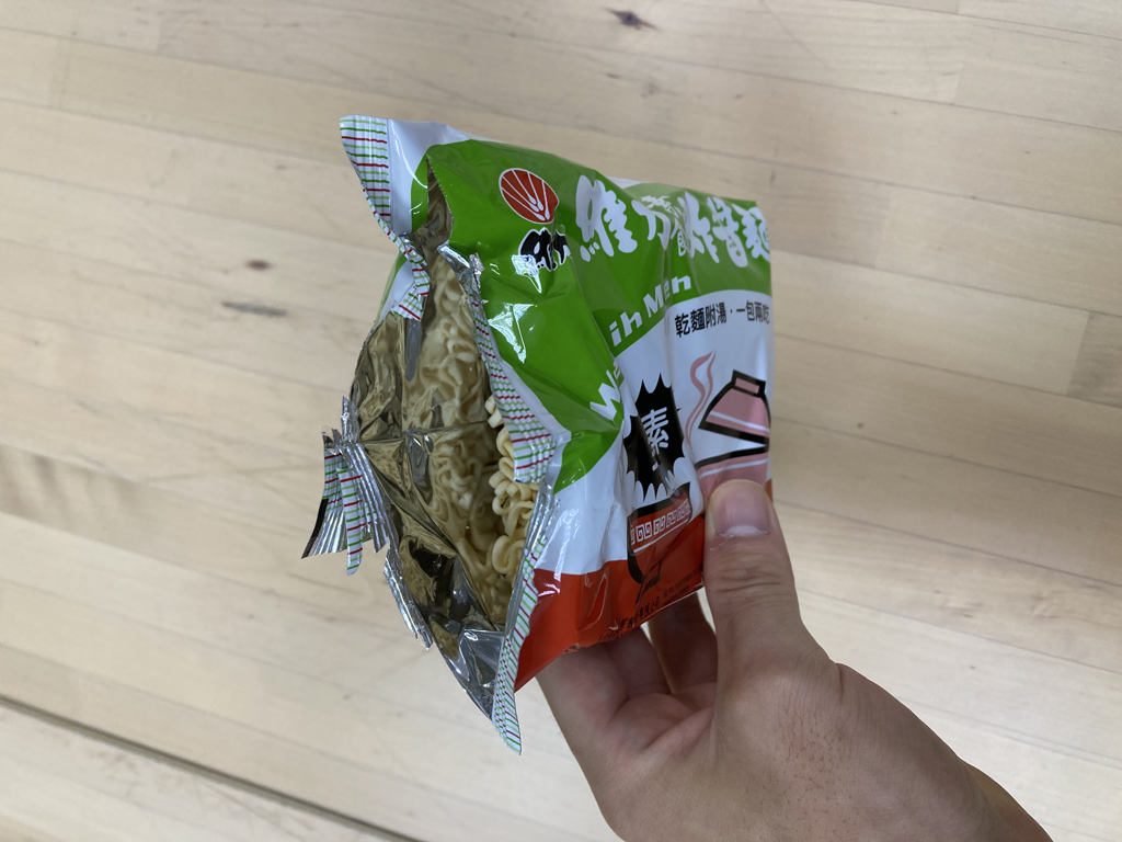 威力素食炸醬麵 — 步驟 1