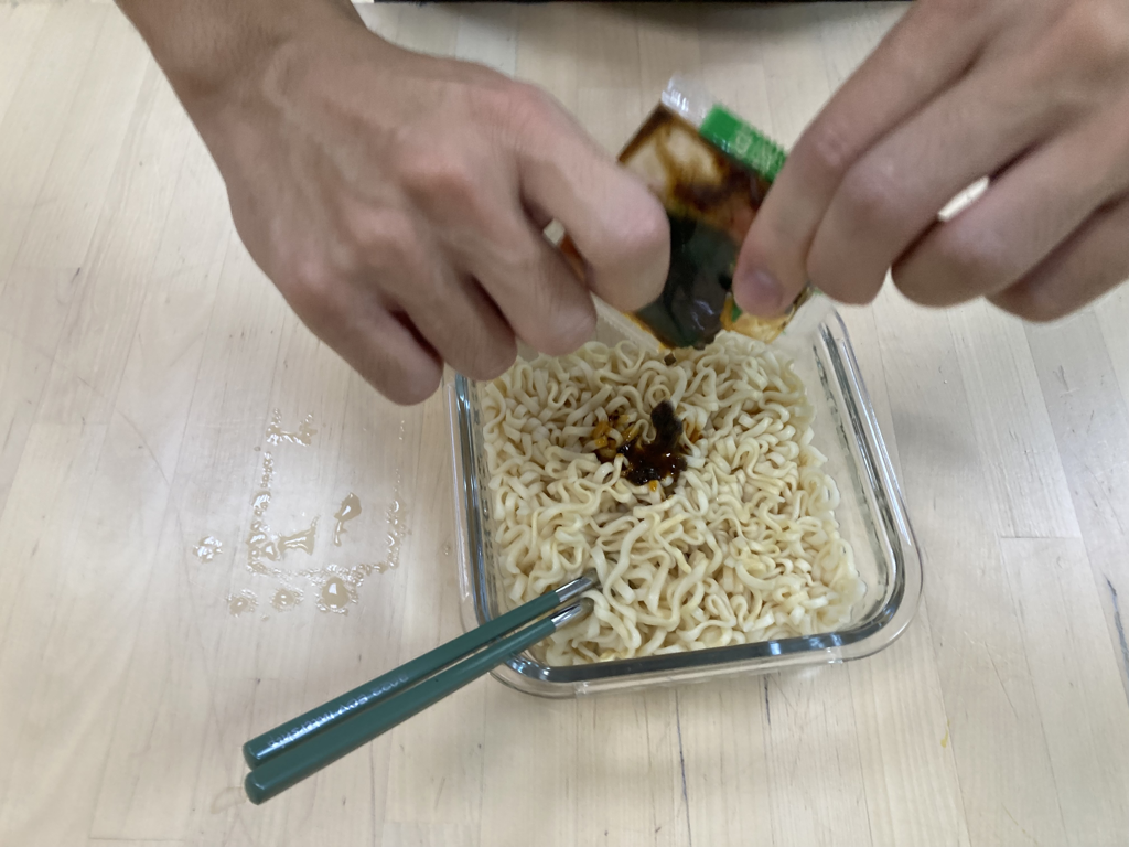 威力素食炸醬麵 — 步驟 7