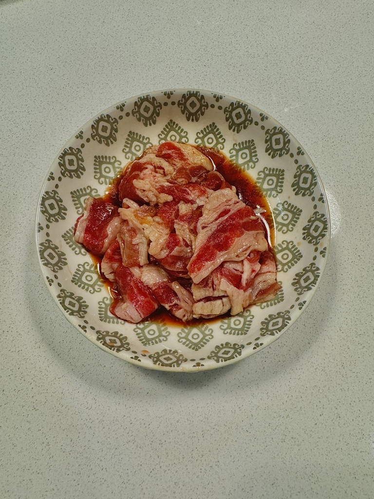 豆芽炒牛肉 — 步驟 1