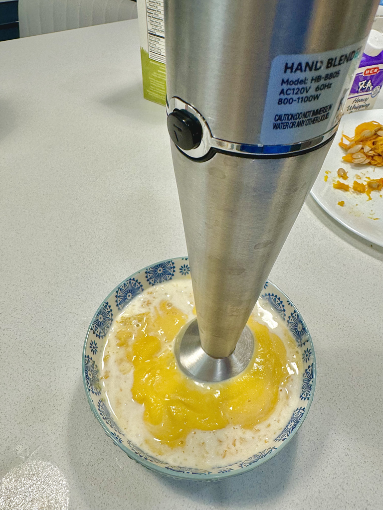 萬聖節料理:南瓜白醬燉菜 — 步驟 7