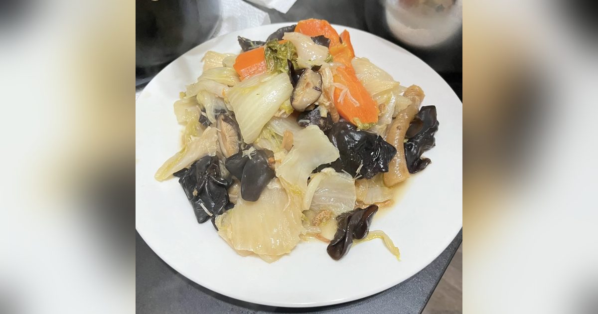 白菜滷（Braised Napa Cabbage) by Chieh-Hung Cheng | KangaCook