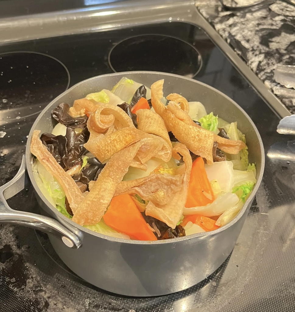 白菜滷(Braised Napa Cabbage) — 步驟 5