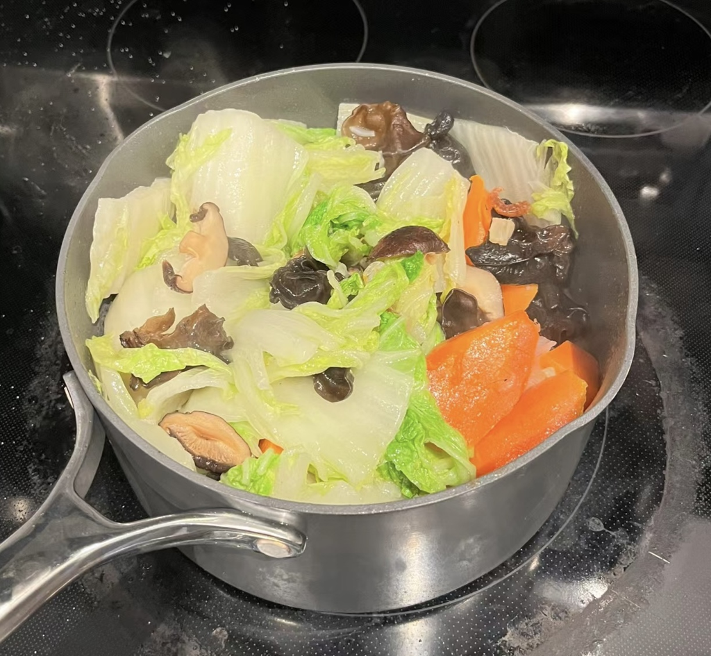 白菜滷(Braised Napa Cabbage) — 步驟 6