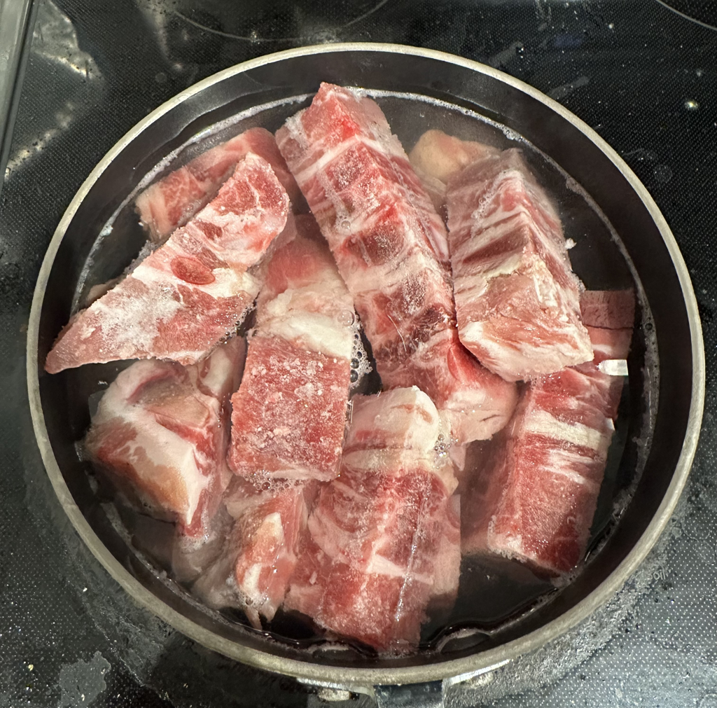 蘿蔔排骨湯 — 步驟 1