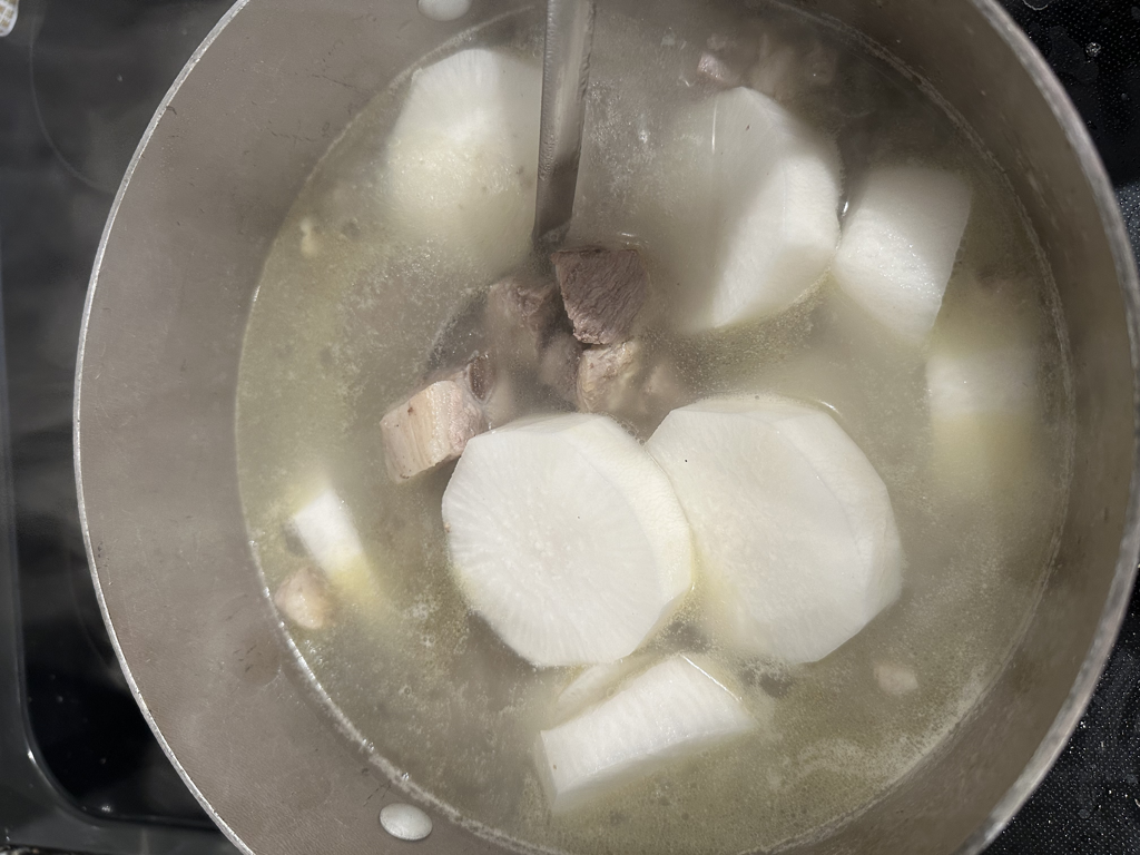 蘿蔔排骨湯 — 步驟 9