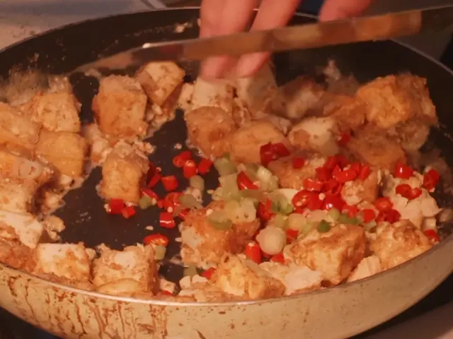 金沙豆腐 — $<T k="steps" /> 5