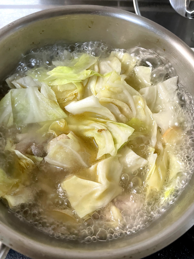 麻油雞湯 — 步驟 4