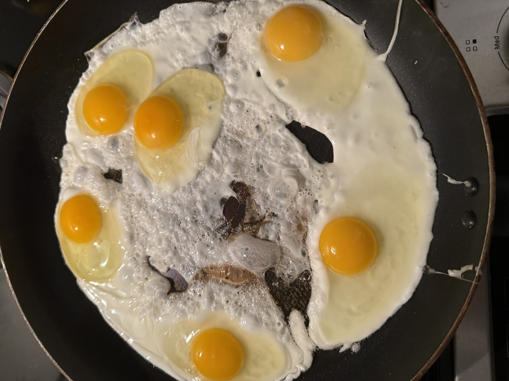 Sunny Side Up Eggs — 步驟 2