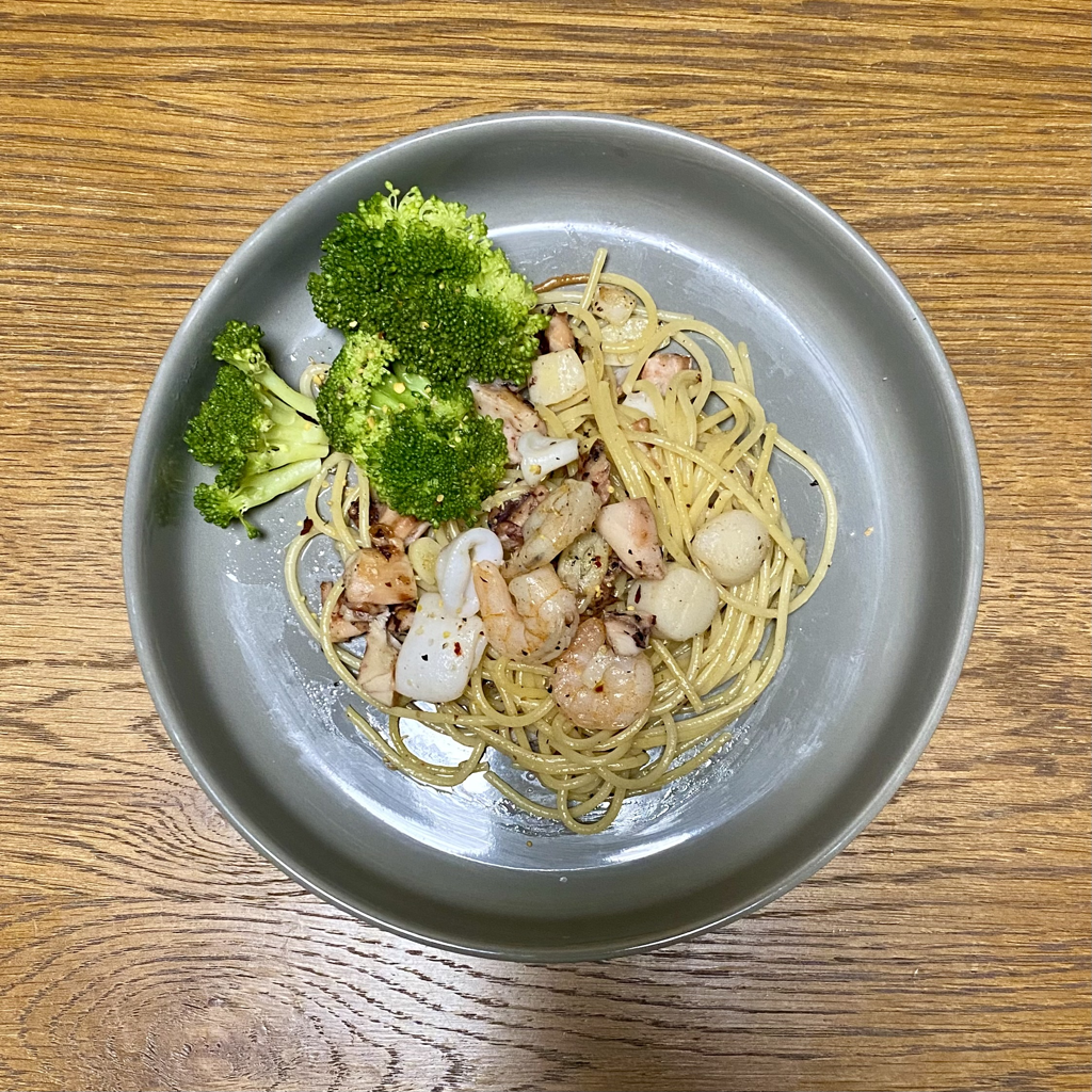 蒜香海鮮章魚罐頭義大利麵🍝15分鐘出菜! — 步驟 13