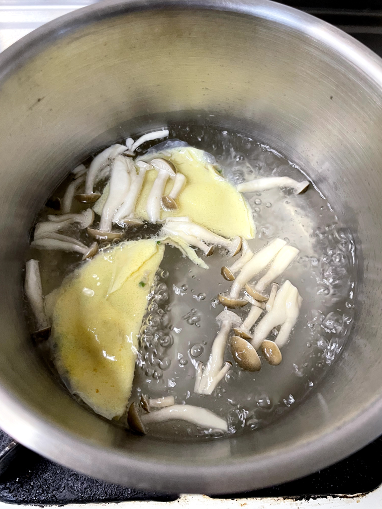 鍋燒意麵 — 步驟 2