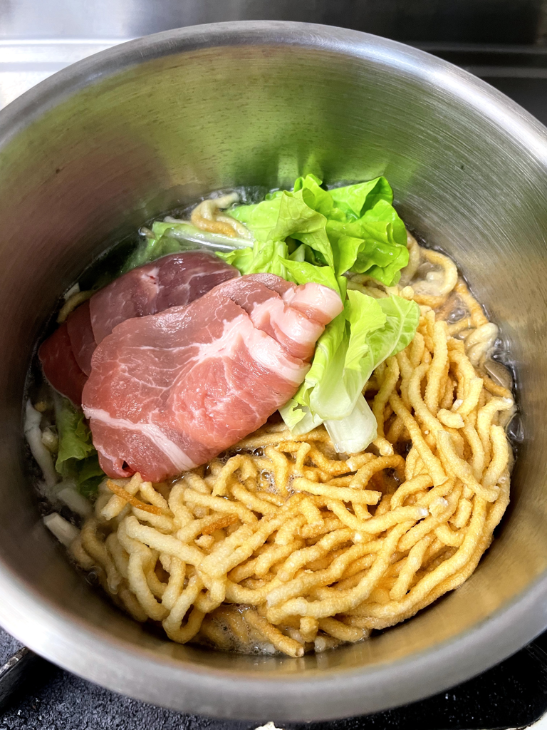 鍋燒意麵 — 步驟 3