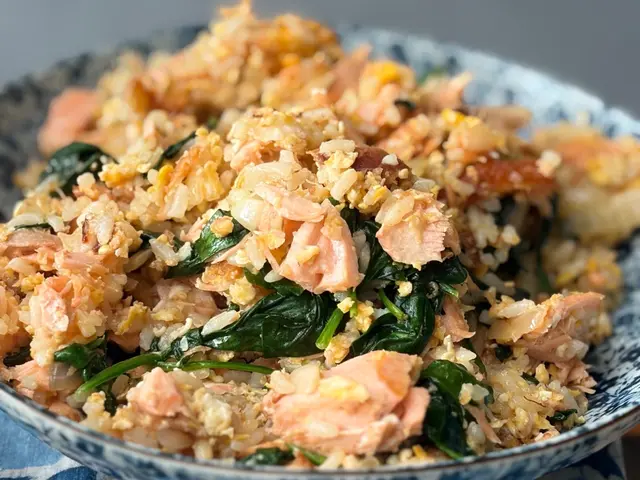 鮭魚炒飯